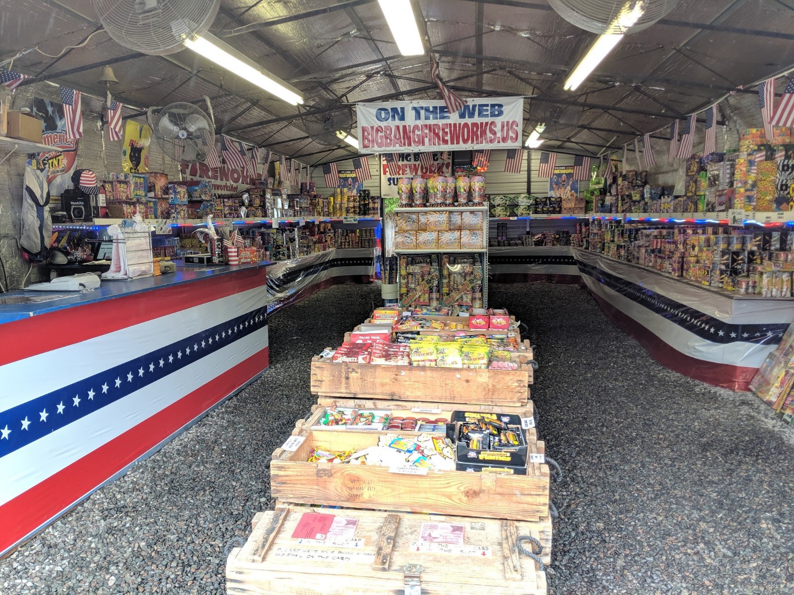 store inside view